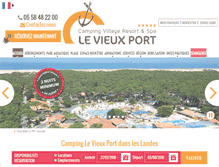 Tablet Screenshot of levieuxport.com